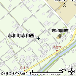 広島県東広島市志和町志和西1544周辺の地図