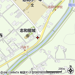 広島県東広島市志和町志和西1480周辺の地図