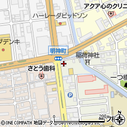 広島銀行福山手城支店 ＡＴＭ周辺の地図