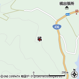 香川県小豆郡小豆島町橘周辺の地図
