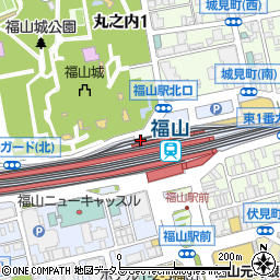 リトルマーメイド 福山駅店周辺の地図