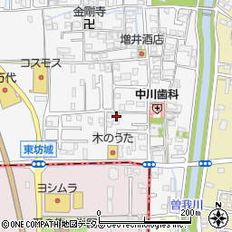 奈良県橿原市東坊城町460-1周辺の地図