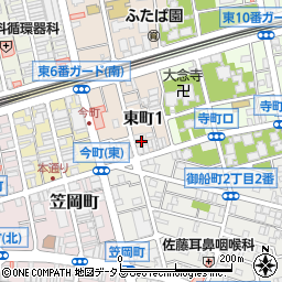 株式会社東中国カウンセリングセンター周辺の地図