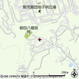 倉敷市役所幼稚園　柳田幼稚園周辺の地図