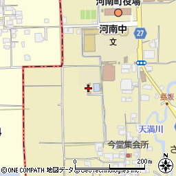 大阪府南河内郡河南町白木1240周辺の地図