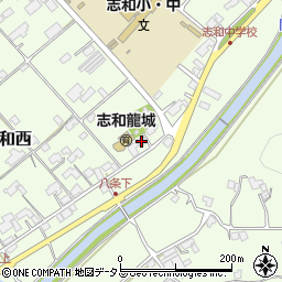 広島県東広島市志和町志和西1027周辺の地図