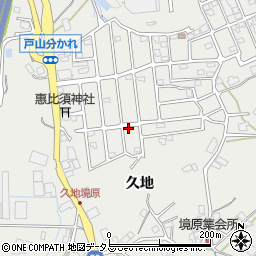 広島県広島市安佐北区安佐町久地206-95周辺の地図