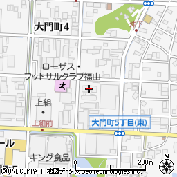 日本パーカライジング株式会社　福山工場周辺の地図