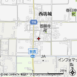 奈良県大和高田市西坊城230周辺の地図