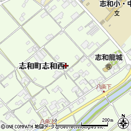 広島県東広島市志和町志和西1573周辺の地図