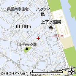 芦辺書苑周辺の地図