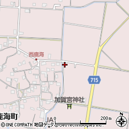 三重県伊勢市鹿海町611周辺の地図