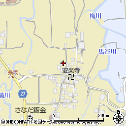 大阪府南河内郡河南町白木95周辺の地図
