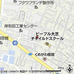 上井鉄工所周辺の地図