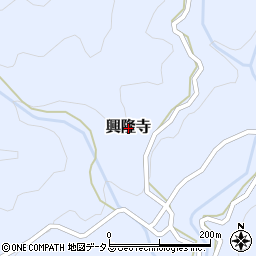 兵庫県淡路市興隆寺周辺の地図