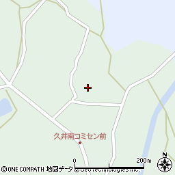 広島県三原市久井町山中野1592周辺の地図