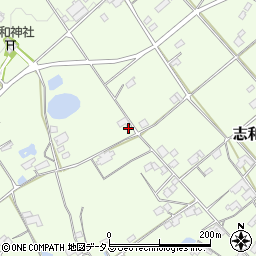 広島県東広島市志和町志和西636周辺の地図
