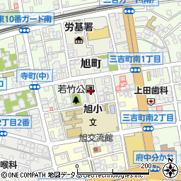 広島県福山市旭町6周辺の地図