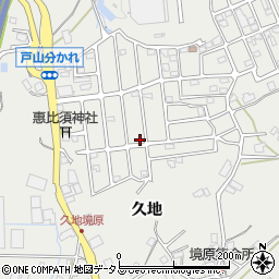 広島県広島市安佐北区安佐町久地206-97周辺の地図
