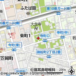 広島県福山市寺町2周辺の地図