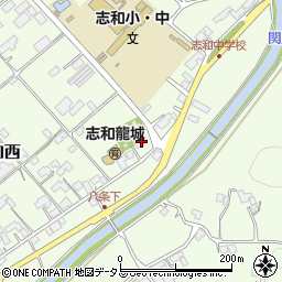 広島県東広島市志和町志和西1462周辺の地図