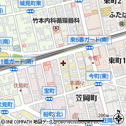 下山紙器株式会社　今町配送周辺の地図