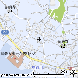 香川県小豆郡土庄町淵崎甲573周辺の地図