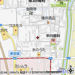 奈良県橿原市東坊城町336-10周辺の地図