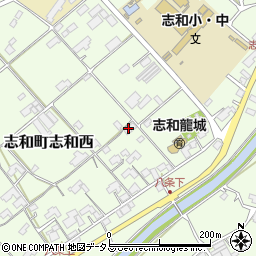 広島県東広島市志和町志和西1583周辺の地図