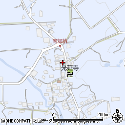 大阪府南河内郡河南町加納687周辺の地図