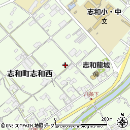広島県東広島市志和町志和西1547周辺の地図