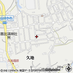 広島県広島市安佐北区安佐町久地206-114周辺の地図