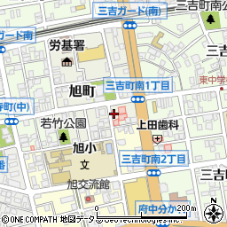 福山遊技会館周辺の地図