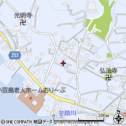 香川県小豆郡土庄町淵崎甲577周辺の地図