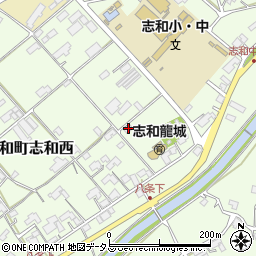 広島県東広島市志和町志和西727周辺の地図