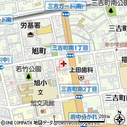 広島県福山市旭町8周辺の地図
