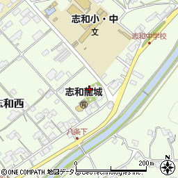 広島県東広島市志和町志和西733周辺の地図