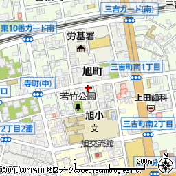 広島県福山市旭町6-1周辺の地図