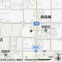 奈良県大和高田市西坊城243周辺の地図