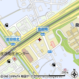 大阪ガスショールームディリパ・泉北周辺の地図
