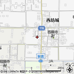 奈良県大和高田市西坊城243-3周辺の地図