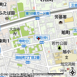 広島県福山市寺町7周辺の地図