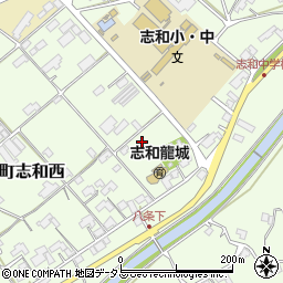 広島県東広島市志和町志和西10729-2周辺の地図