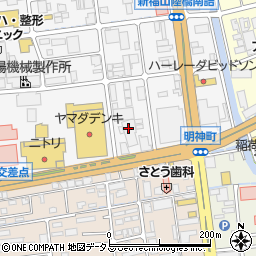 新生倉庫運輸株式会社　福山グループ周辺の地図