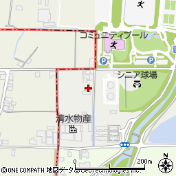 奈良県大和高田市秋吉224周辺の地図