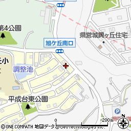 ローソン福山平成台店周辺の地図
