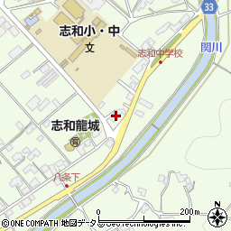 広島県東広島市志和町志和西1485周辺の地図