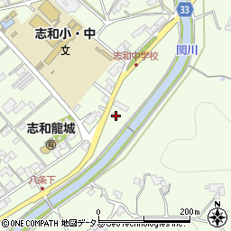 広島県東広島市志和町志和西1487周辺の地図