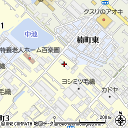 吉田房織物株式会社　第四工場毛布製織部周辺の地図
