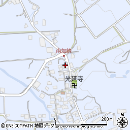 大阪府南河内郡河南町加納681周辺の地図